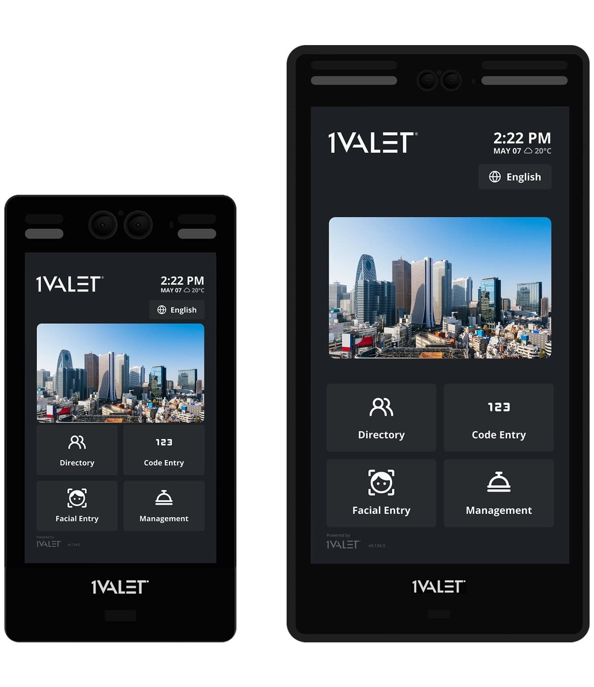 1Valet smart console
